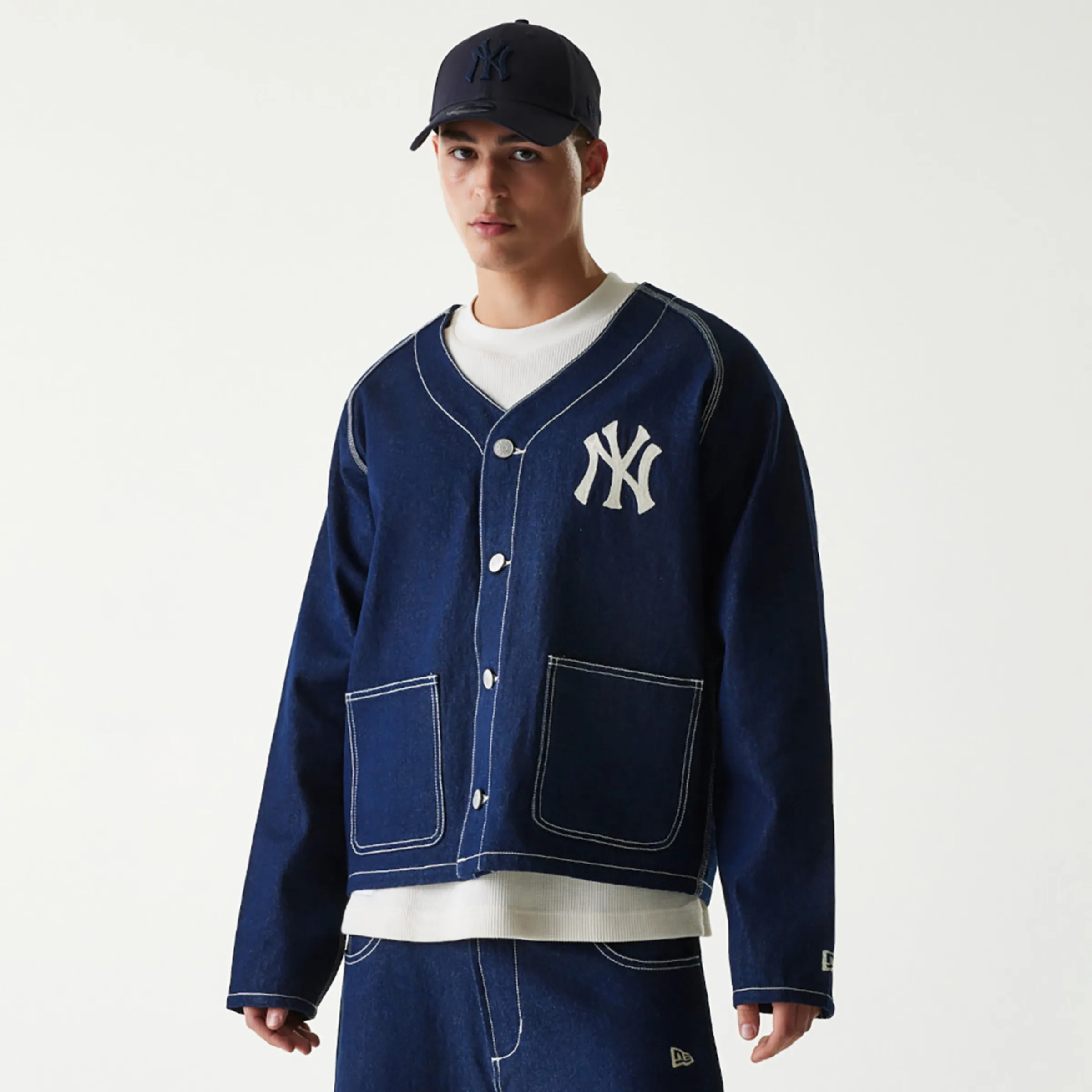 

Куртка New York Yankees Mlb Cotton New Era, темно-синий