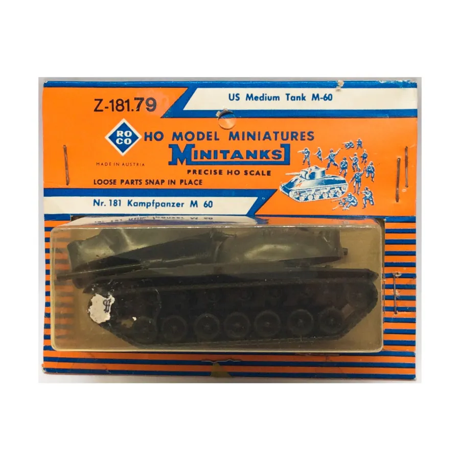 

Американский средний танк М-60, Military Miniatures (HO Scale) (Roco Miniatures)