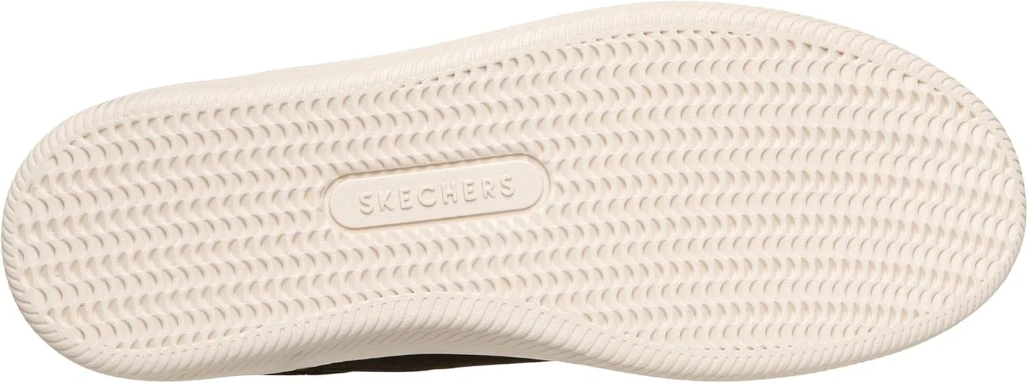 Мужские кроссовки Skechers Arch Fit Court Break Comodo Comfort, Black Microfibre Duraleather Blue Trim — фото 2
