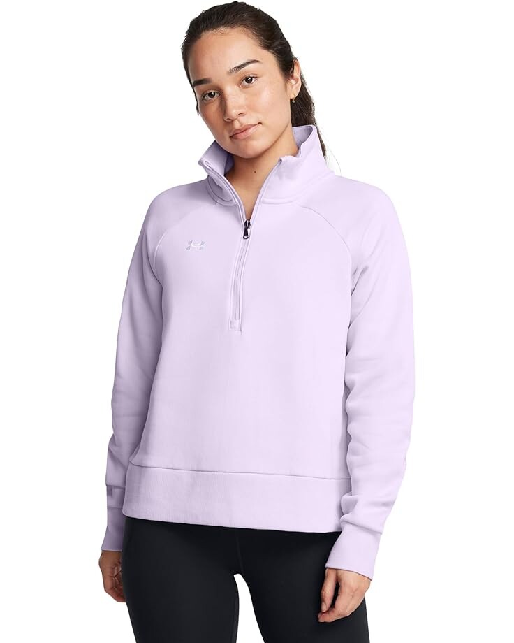 

Толстовка Under Armour Rival Fleece Half Zip, цвет Salt Purple/Black
