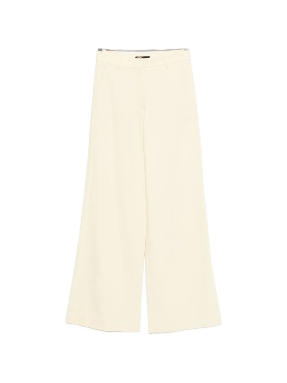 

Брюки с поясными шлевками Maje, желтый