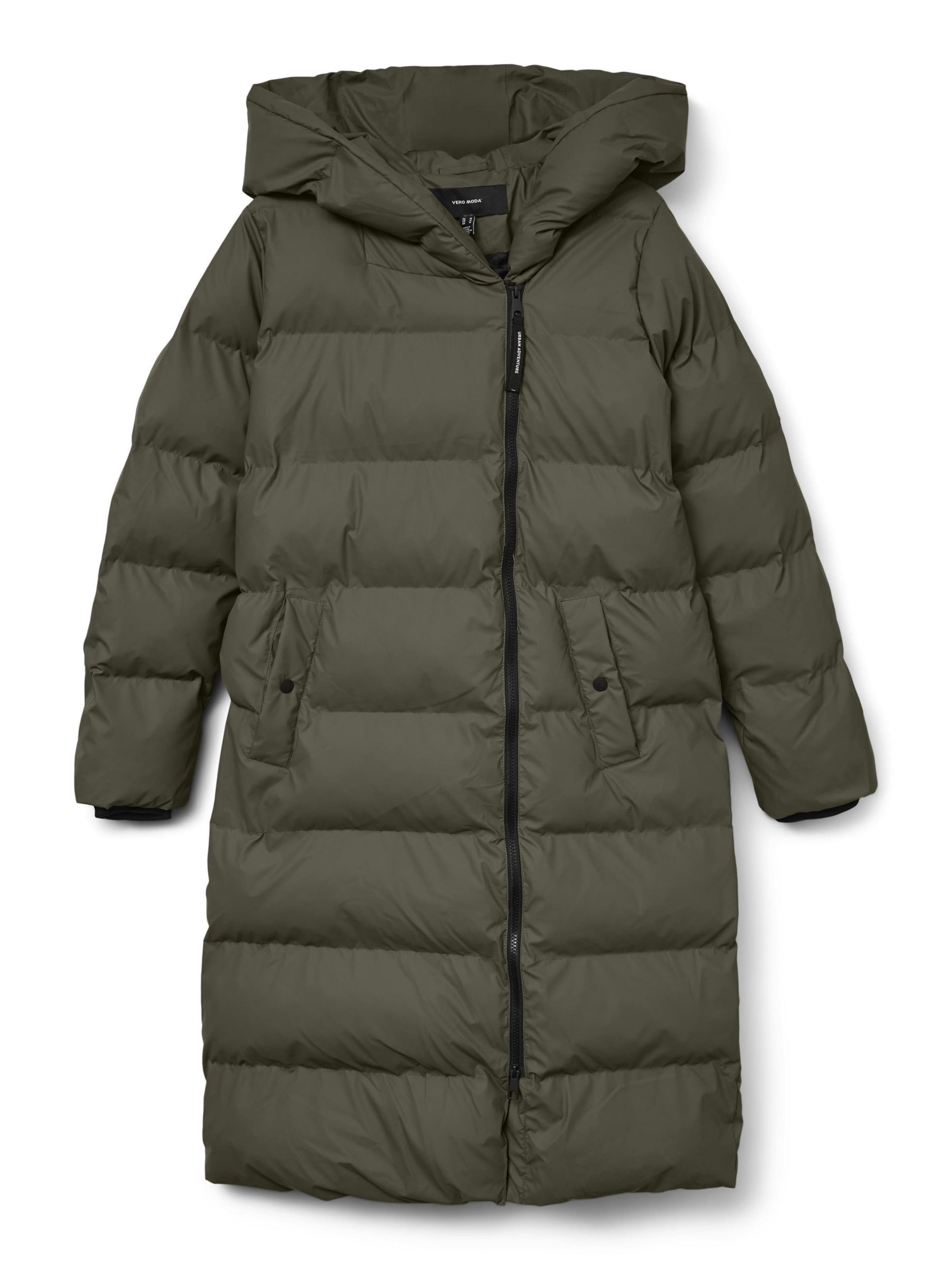 

VERO MODA Зимнее пальто 'MIRIAM' в зеленом цвете