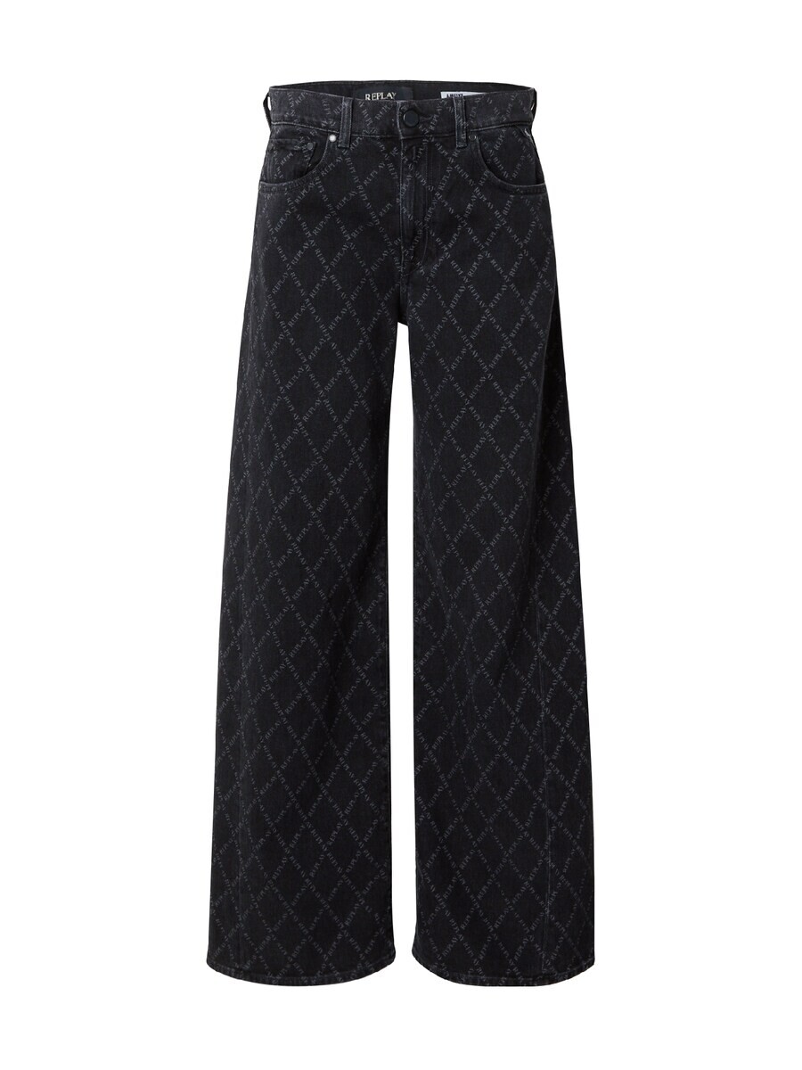 

Джинсы REPLAY Wide leg Jeans AMELYE, черный деним