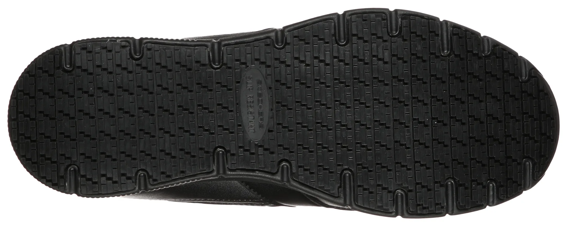 Рабочая обувь Skechers "НАМПА", обувь на шнуровке для общественного питания с нескользящей подошвой, черный — фото 2