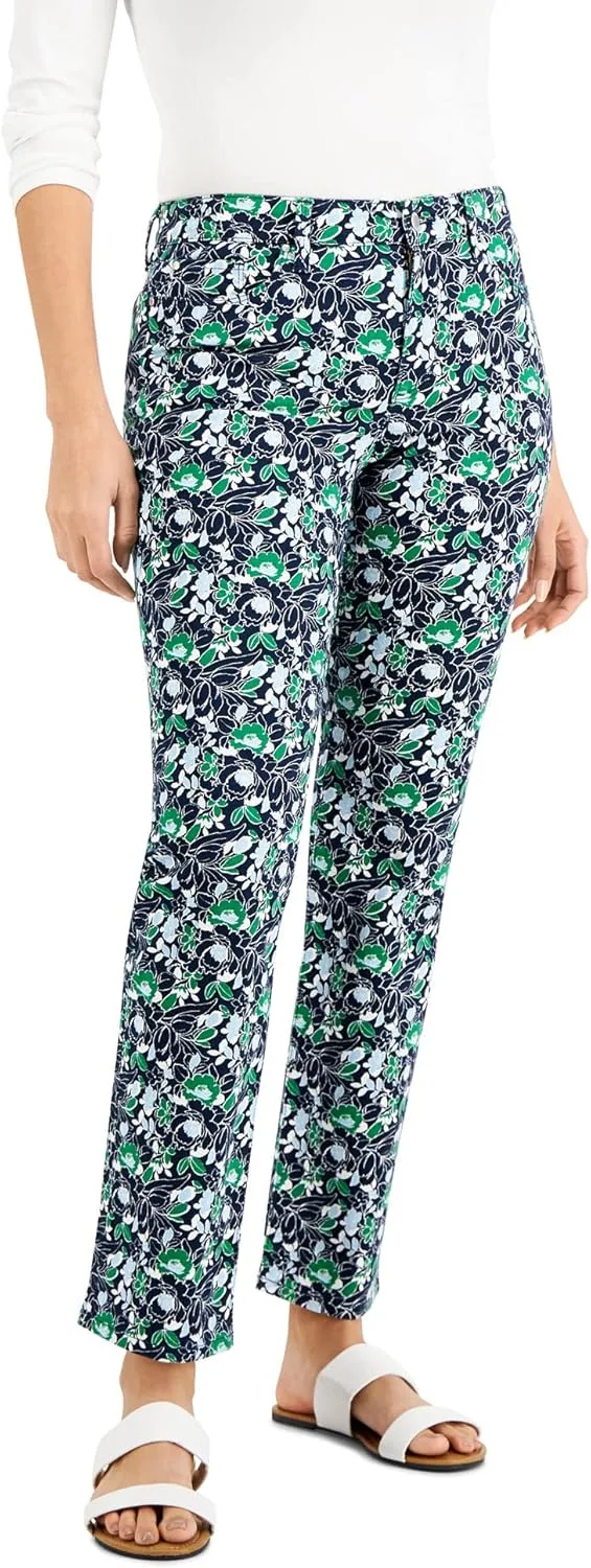 

Прямые джинсы Charter Club Lexington с гео-принтом