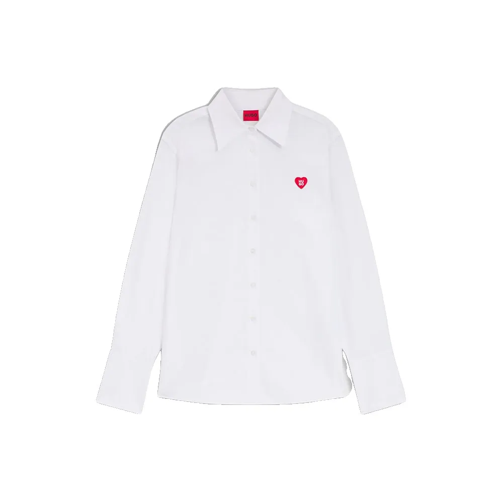 

Блузка HUGO Erselia 10277309, белый