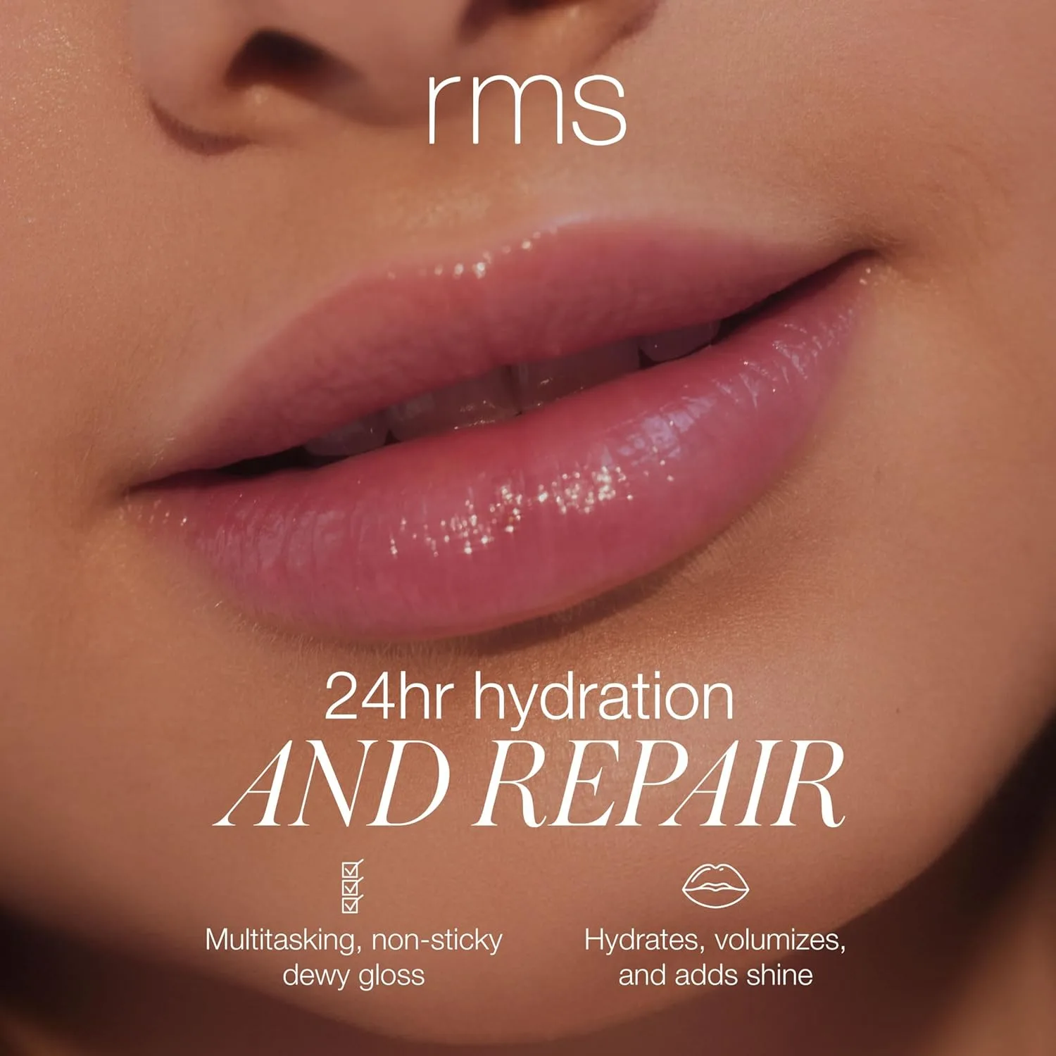 Ночная маска для губ RMS Beauty Lipnights - увлажняющий бальзам для губ с ванилью, маслом какао и маслом ши (2 шт.) 17.58 г (2 шт.), Sleepover — фото 2