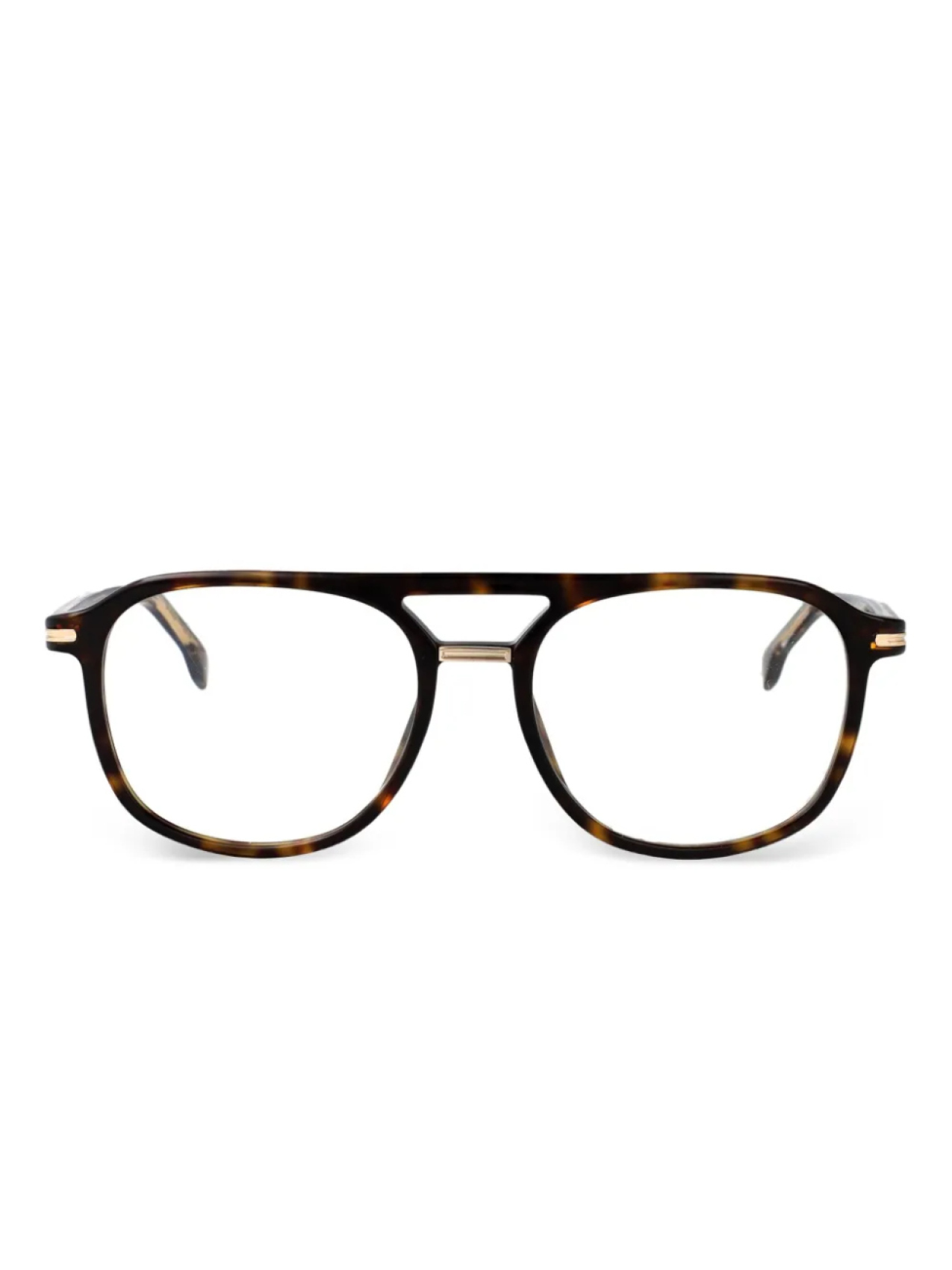 

Очки в оправе пилота BOSS, коричневый