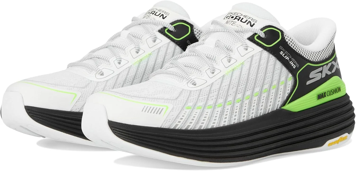 Мужские кроссовки Skechers Max Cushioning Suspension Nitevizn, белый