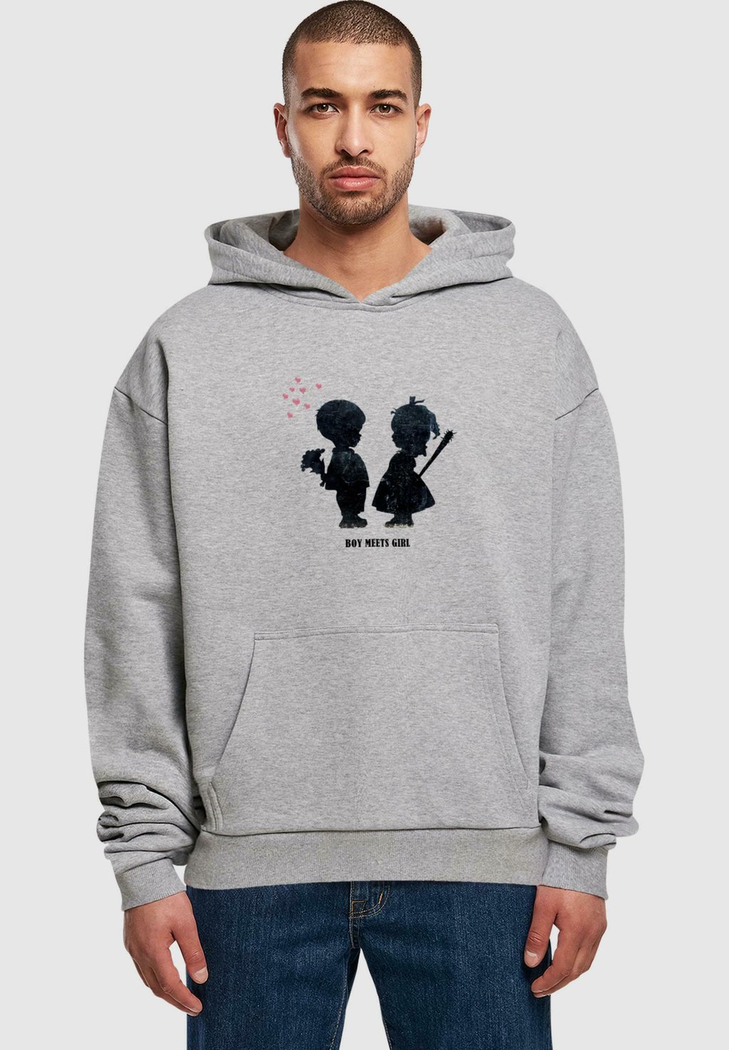 

Толстовка BANKSY - ULTRA HEAVY - Hoodie Merchcode, серый