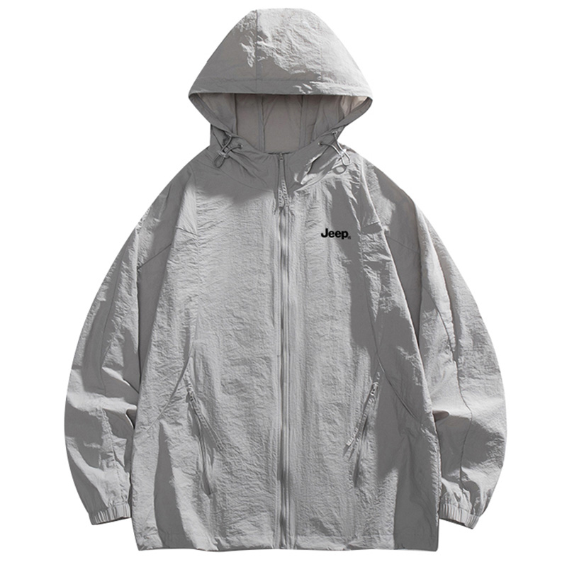 

Суперлегкая одежда с защитой от ультрафиолета Unisex Jeep, mist серый[lightweight breathable+comfortable sun protection]