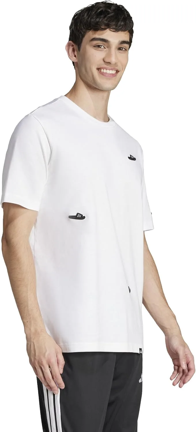 Футболка Lounge Sportswear для мужчин adidas — фото 2