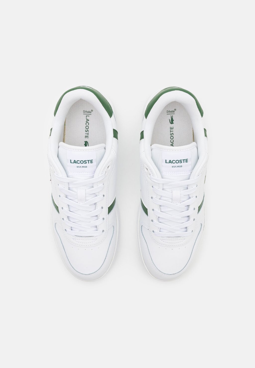 Кроссовки на шнуровке T-CLIP SET Lacoste, белый — фото 4