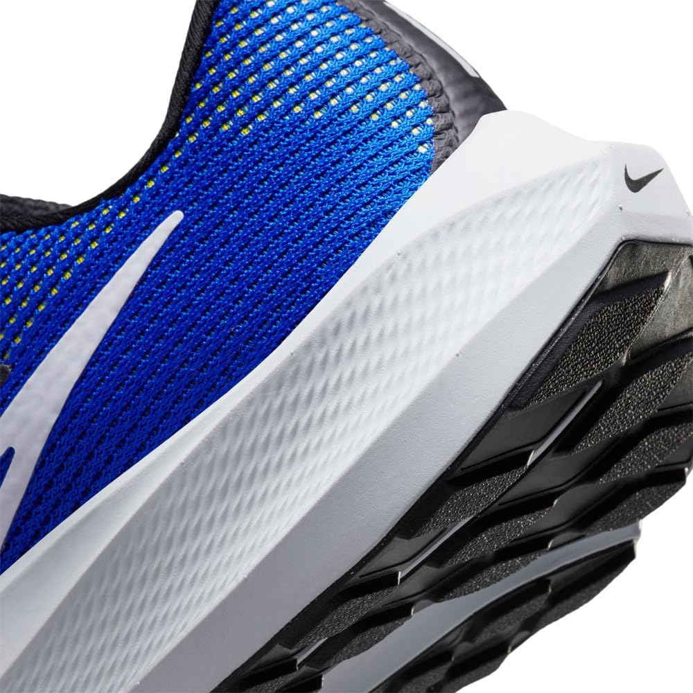 Кроссовки Nike Zoom Pegasus 40 унисекс, белый/черный/синий — фото 2