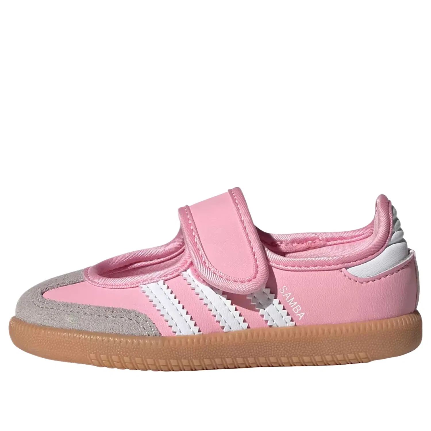 Кроссовки Adidas Samba Jane 'Light Pink Cloud White Gum' JP9543, розовый