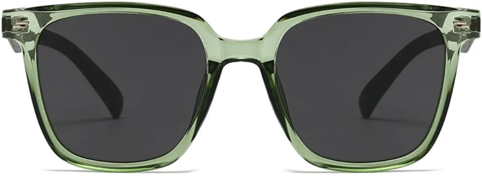 

Солнцезащитные очки с защитой UV400 | Большая оправа, линзы конфетных цветов | Для женщин и мужчин, для занятий спортом на открытом воздухе и вождения DSVIGF, Multi