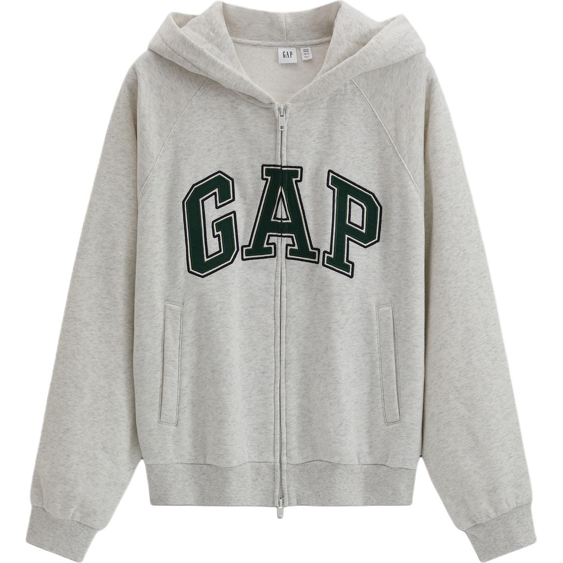 Свитшот женский GAP, светло-серый
