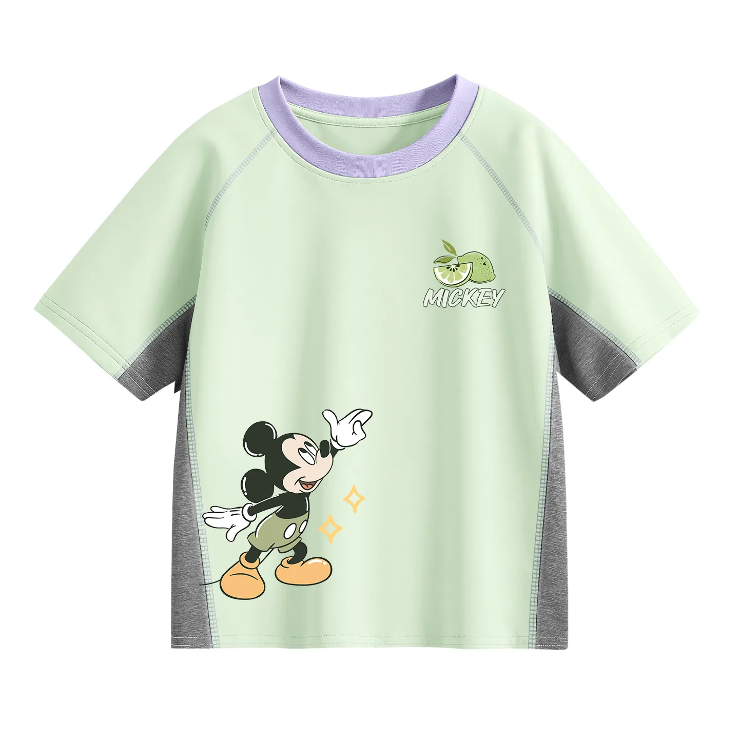 Детская футболка с круглым вырезом Disney, Di Jinzhi Green — фото 3
