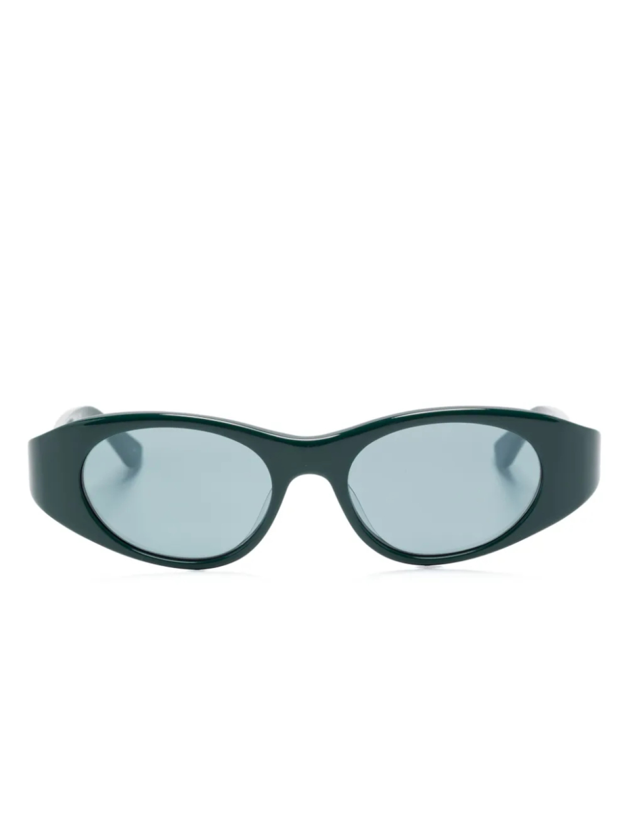 

Chloé Eyewear солнцезащитные очки в овальной оправе, зеленый