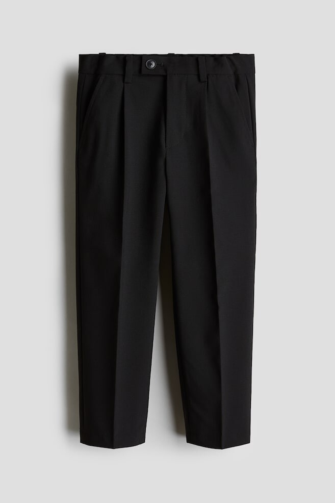 

Элегантные брюки из смесовой шерсти H&M, черный