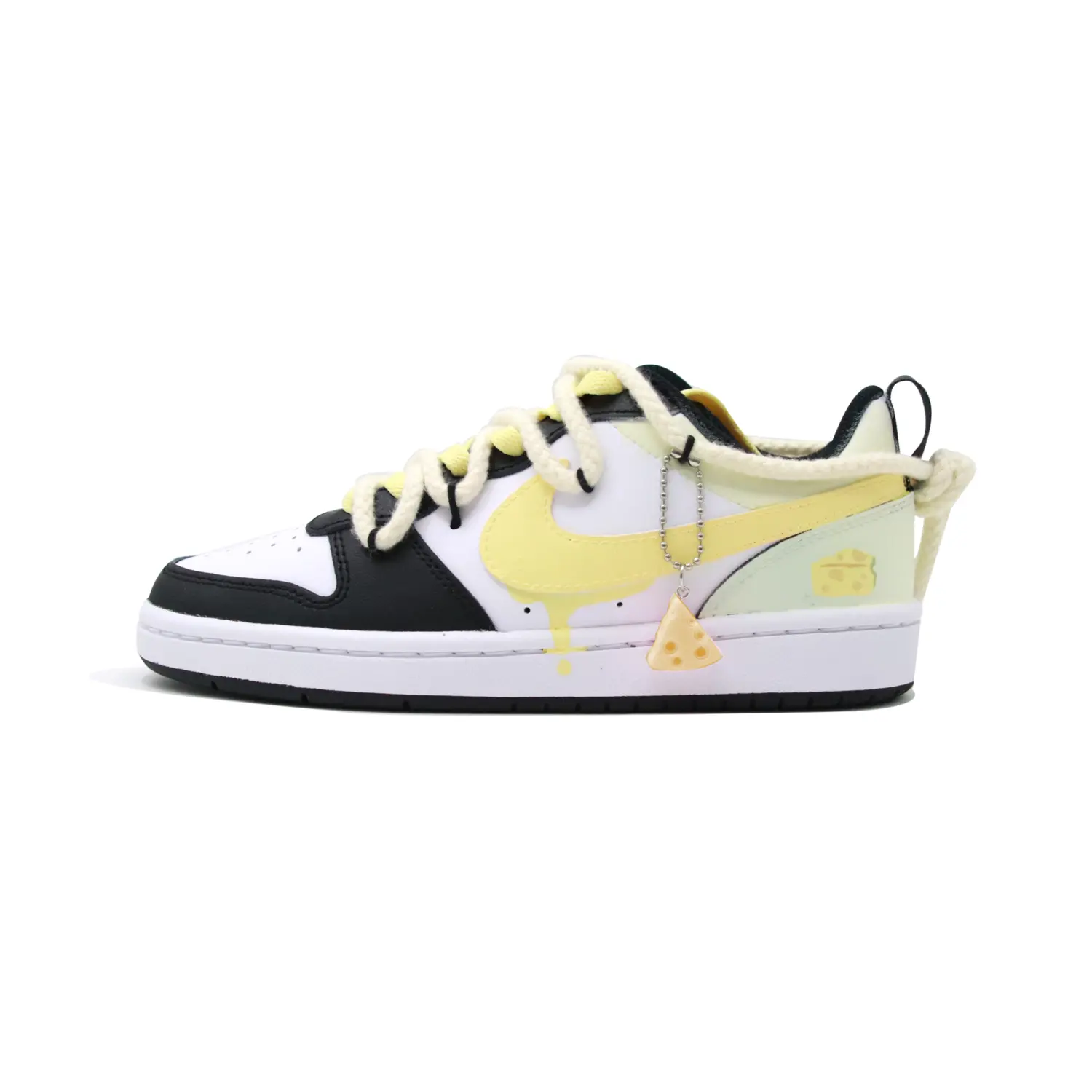 

Обувь для скейтбординга Court Borough 2 для детей, начальная школа Nike, цвет Yellow/White