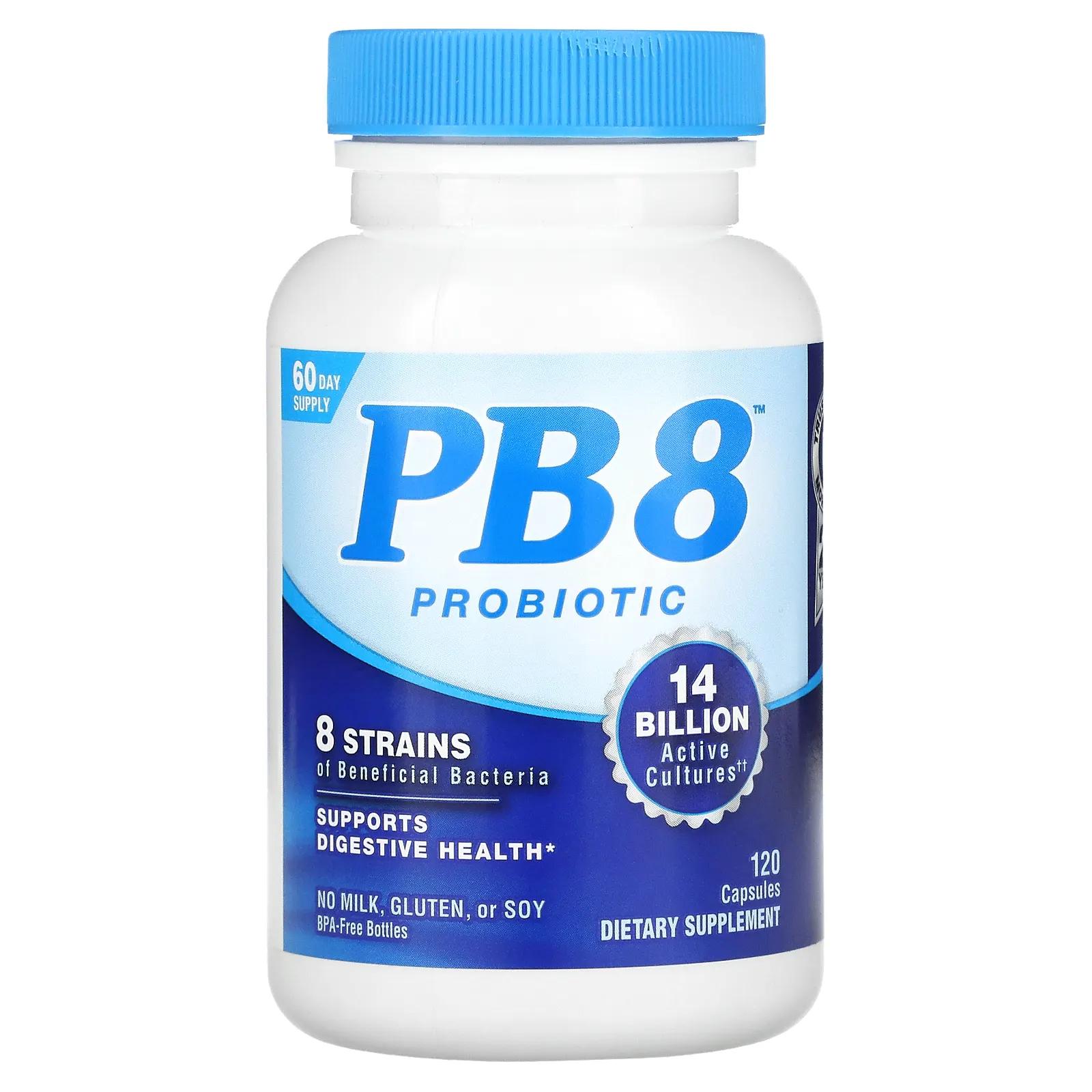 

Nutrition Now PB8 оригинальный состав 120 капсул