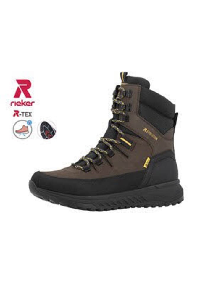

Сапоги Rieker Evolution Herren- Winterschuhe warm, коричневый