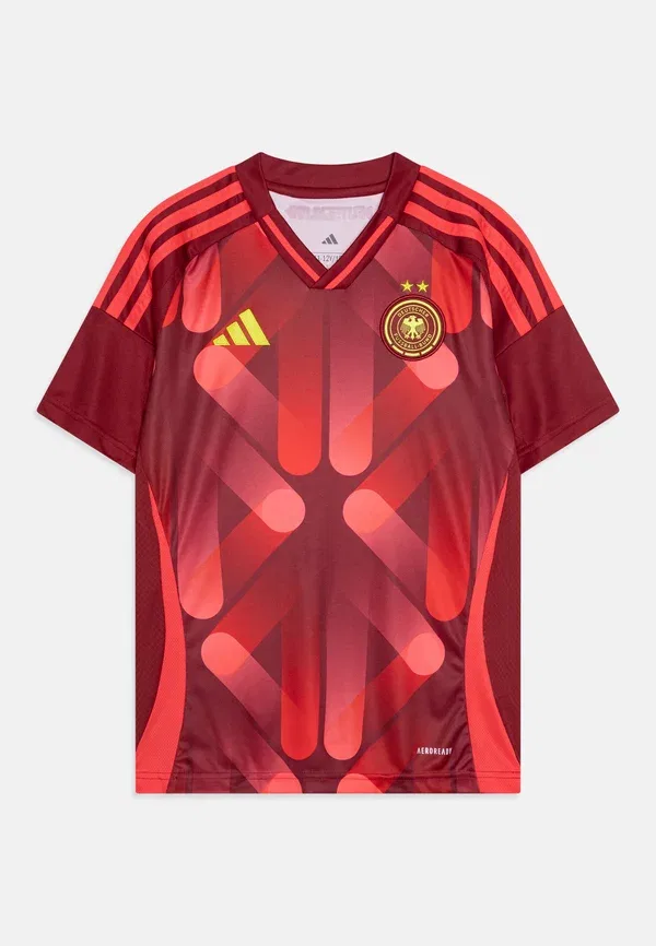 Женская футболка Adidas Performance ec25 germany jersey national team wear, бордовый