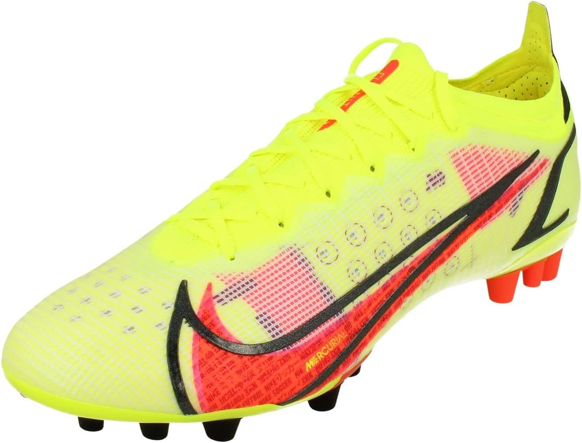

Nike Unisex-Adult Vapor 14 Elite Ag, Volt Bright Crimson Black 760