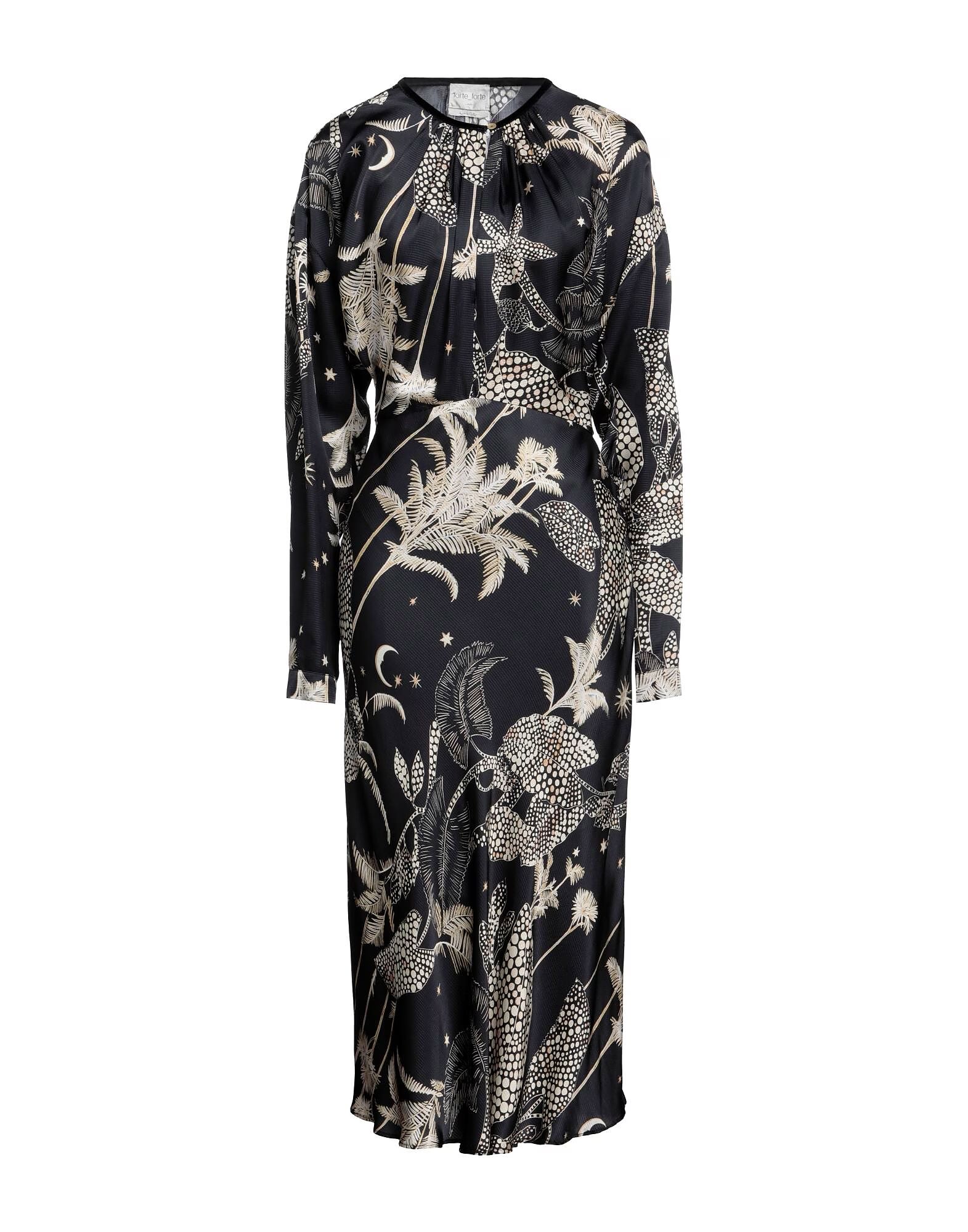 

Платье макси Forte_Forte, тёмно-серый