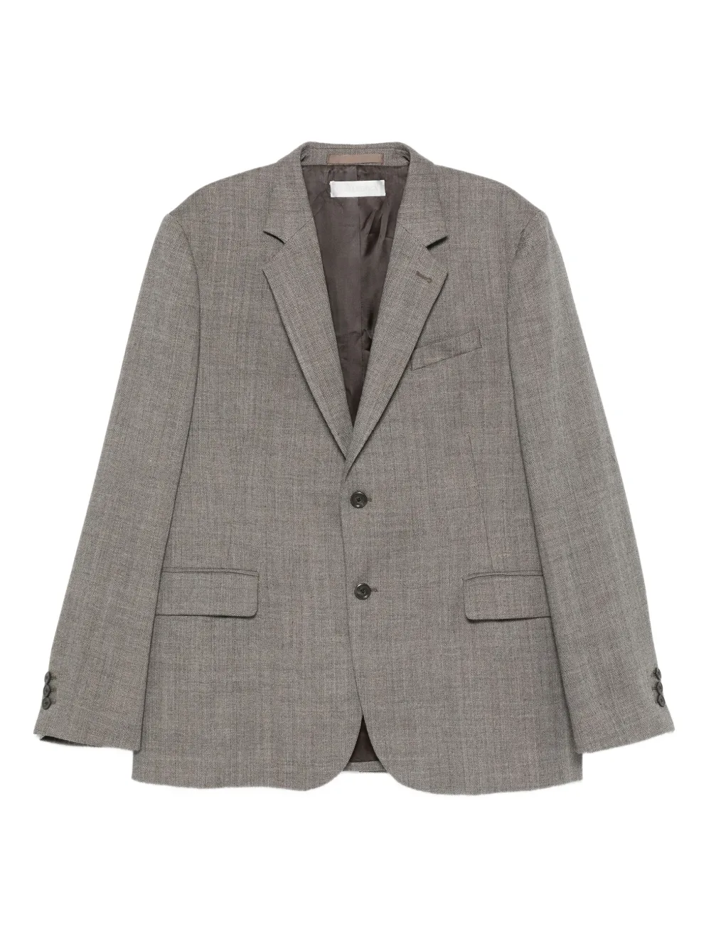 

Шерстяной однобортный пиджак Our Legacy, коричневый