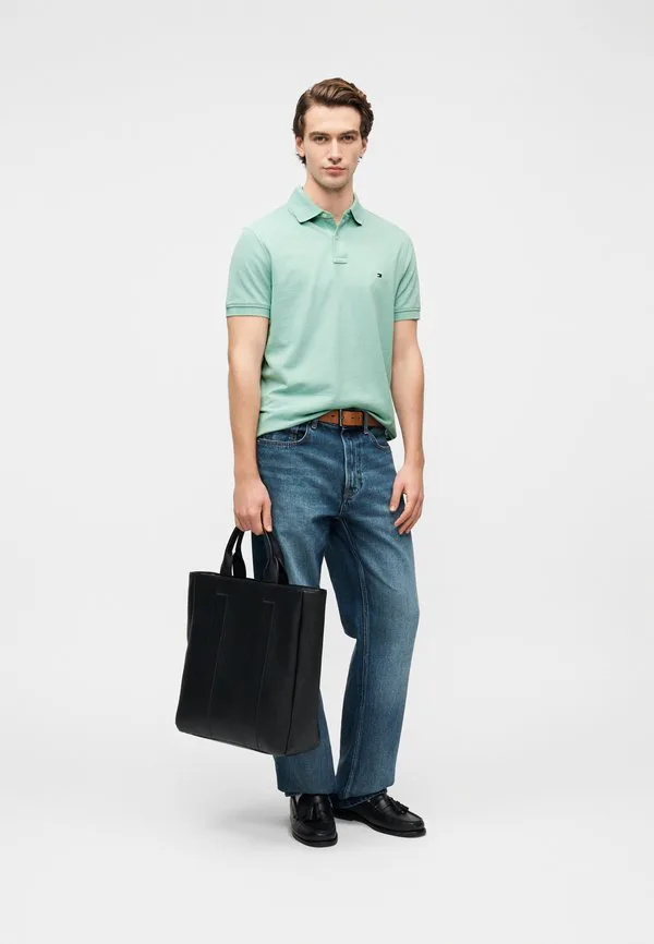 Рубашка-Поло из пике стандартного кроя 1985 года Tommy Hilfiger, Crushed Mint — фото 2
