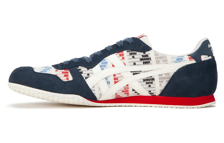 

Onitsuka Tiger Serrano Lifestyle Shoes Unisex Low-top Blue/white/red