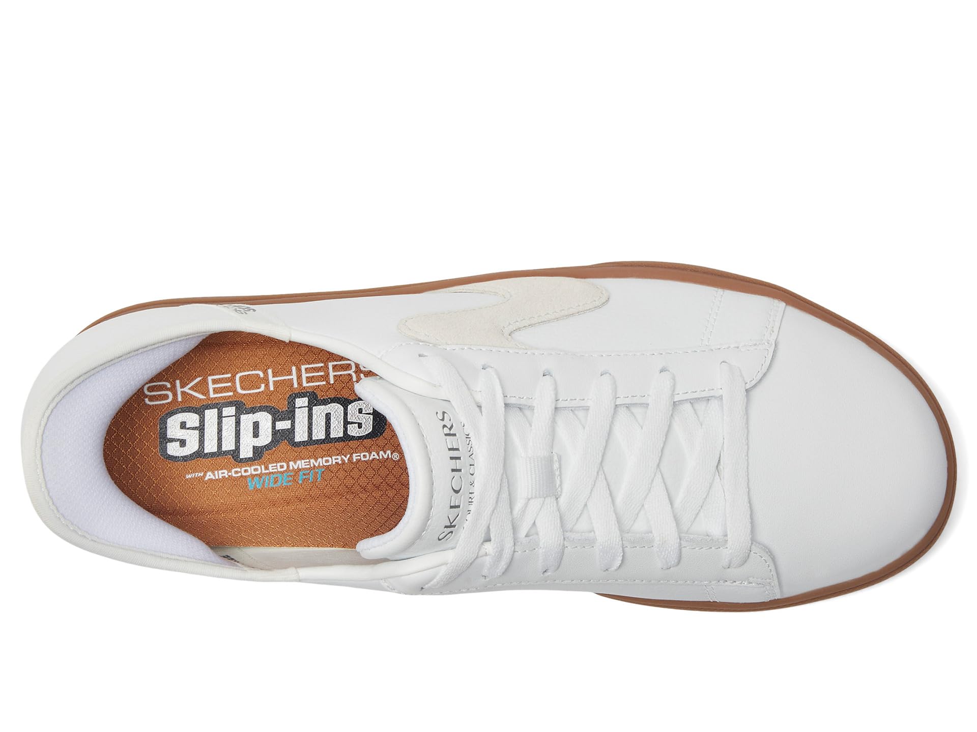 Кроссовки SKECHERS Eden Lx - Strando, White/Natural — фото 2