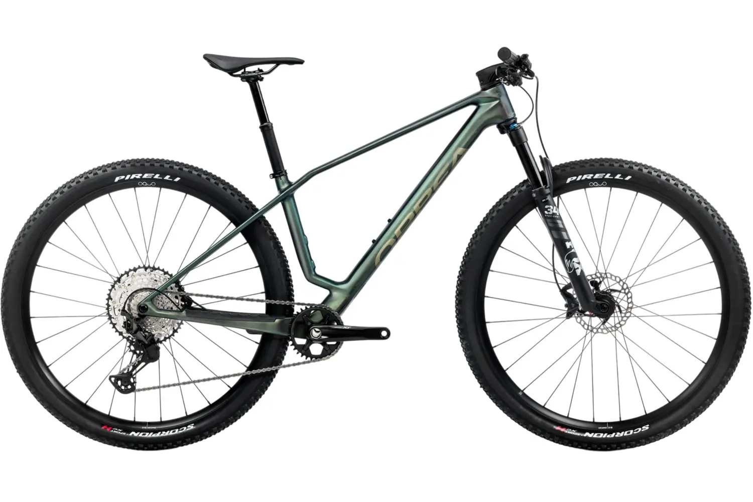 

Горный велосипед Orbea Alma m20 - 29 дюймов - diamant, grün | seaweed carbon view (matt-gloss)