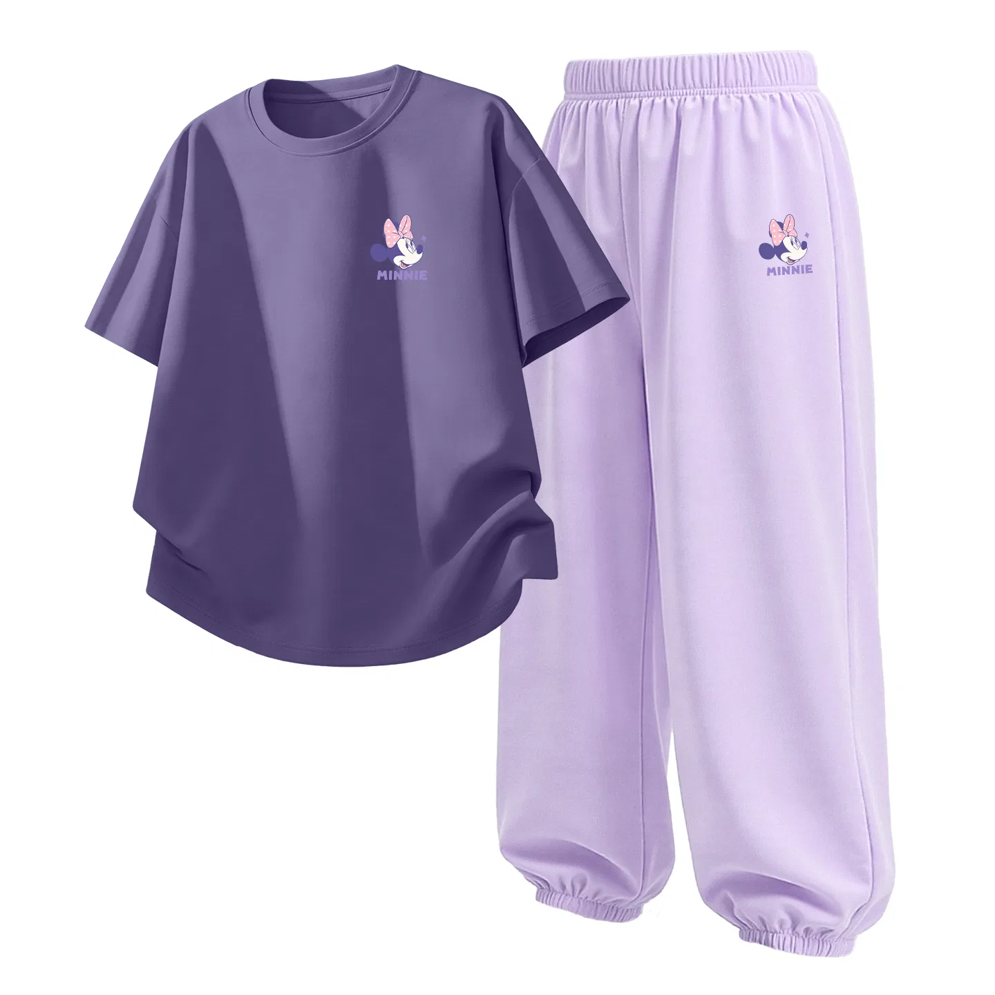 Детский спортивный костюм Casual Sportswear 2 Piece Set Disney, Dini Knot K Starry Sky Purple+Dini Knot K Taro Purple
