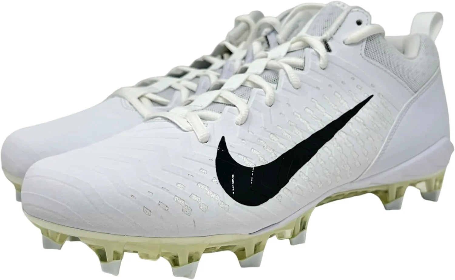 Бутсы для футбола Nike Alpha Menace 2 Low для мужчин, белый/серый/черный — фото 3