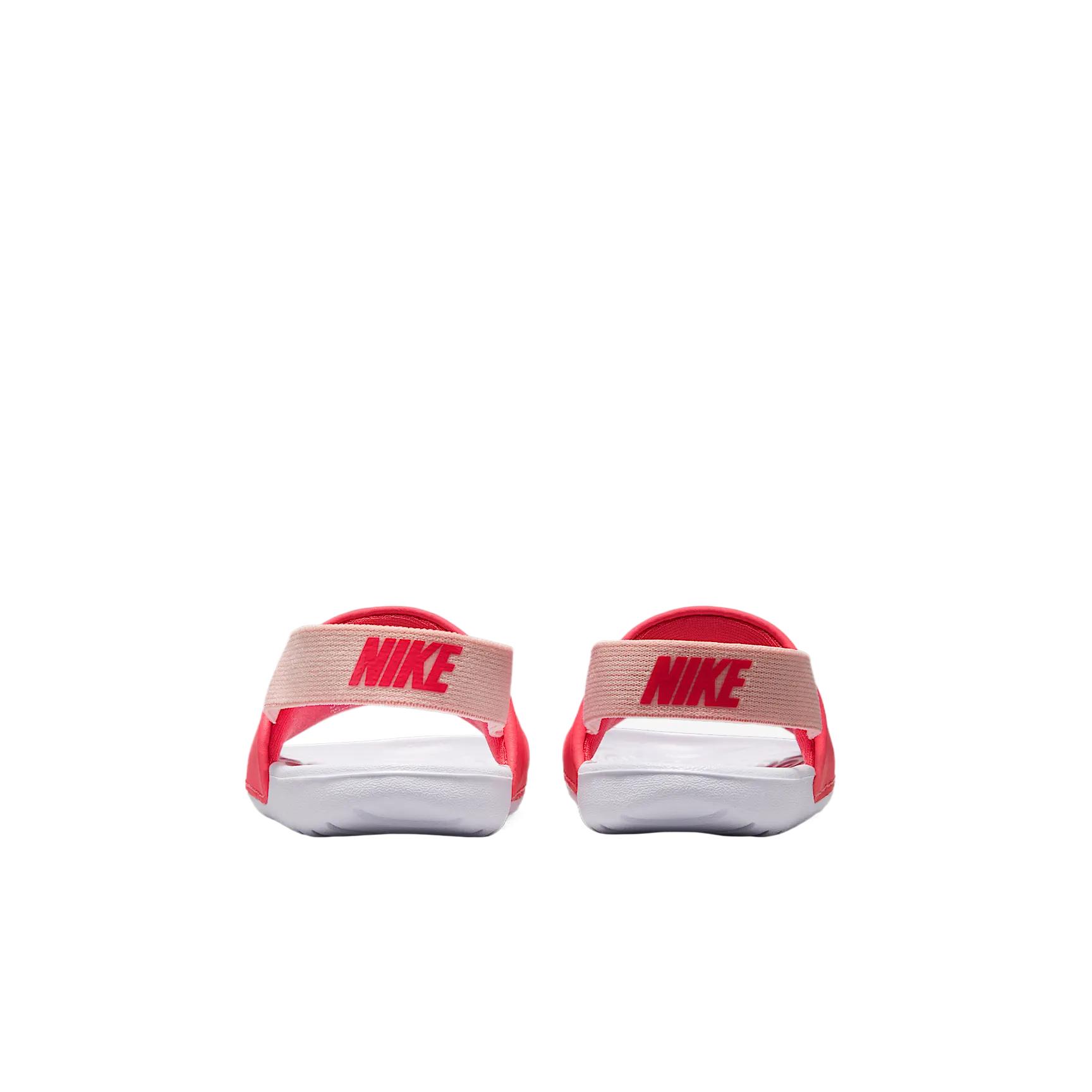Nike Kawaslide устойчивые к истиранию амортизаторы низкие детские ботинки pink/white для малышей — фото 4