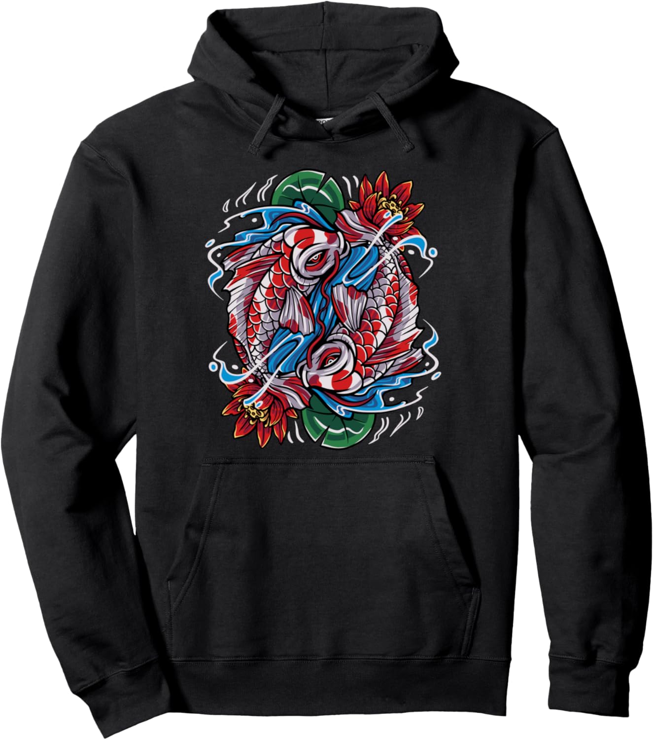 

Худи с изображением карпа в японском стиле (Koi Fish Cool Japanese Carp Gift Hoodie) черного цвета Koi Yingyang Japanese Art Gift, Черный, Худи с изображением карпа в японском стиле (Koi Fish Cool Japanese Carp Gift Hoodie) черного цвета Koi Yingyang Japa