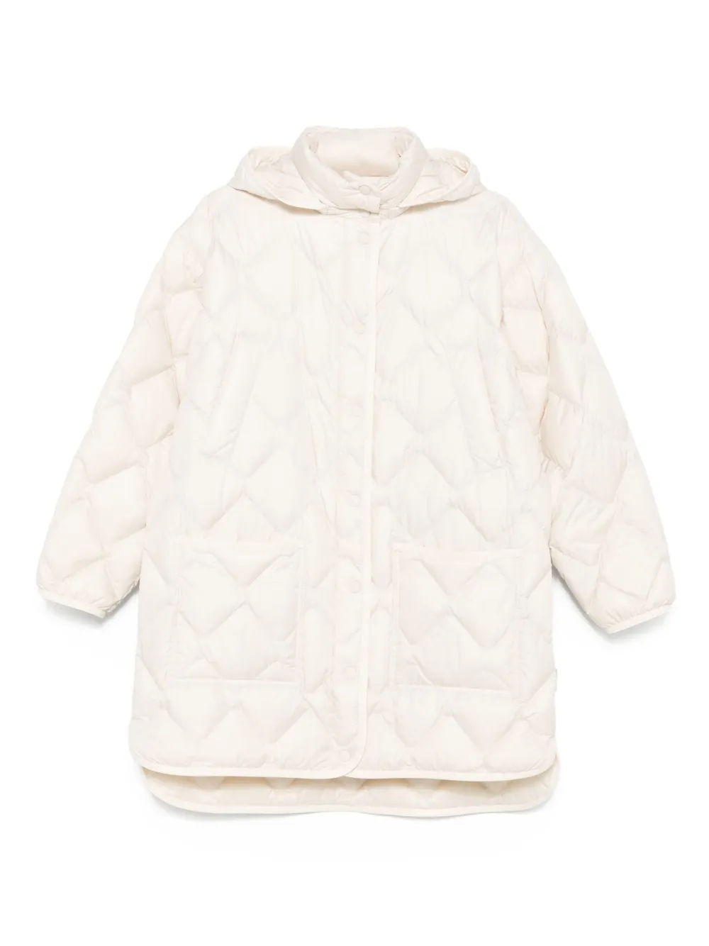 

Стеганое пальто с капюшоном WOOLRICH, нейтральный