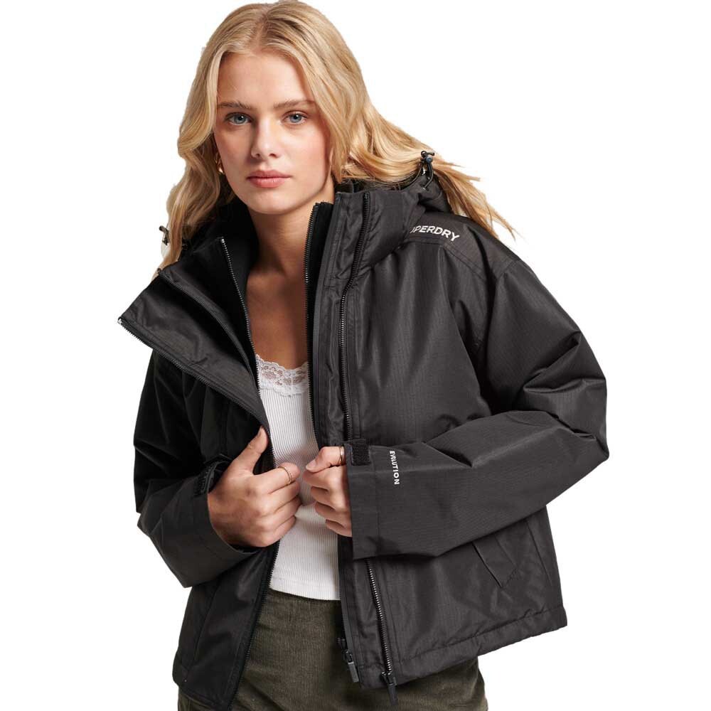 

Куртка Superdry Code Windcheater, черный