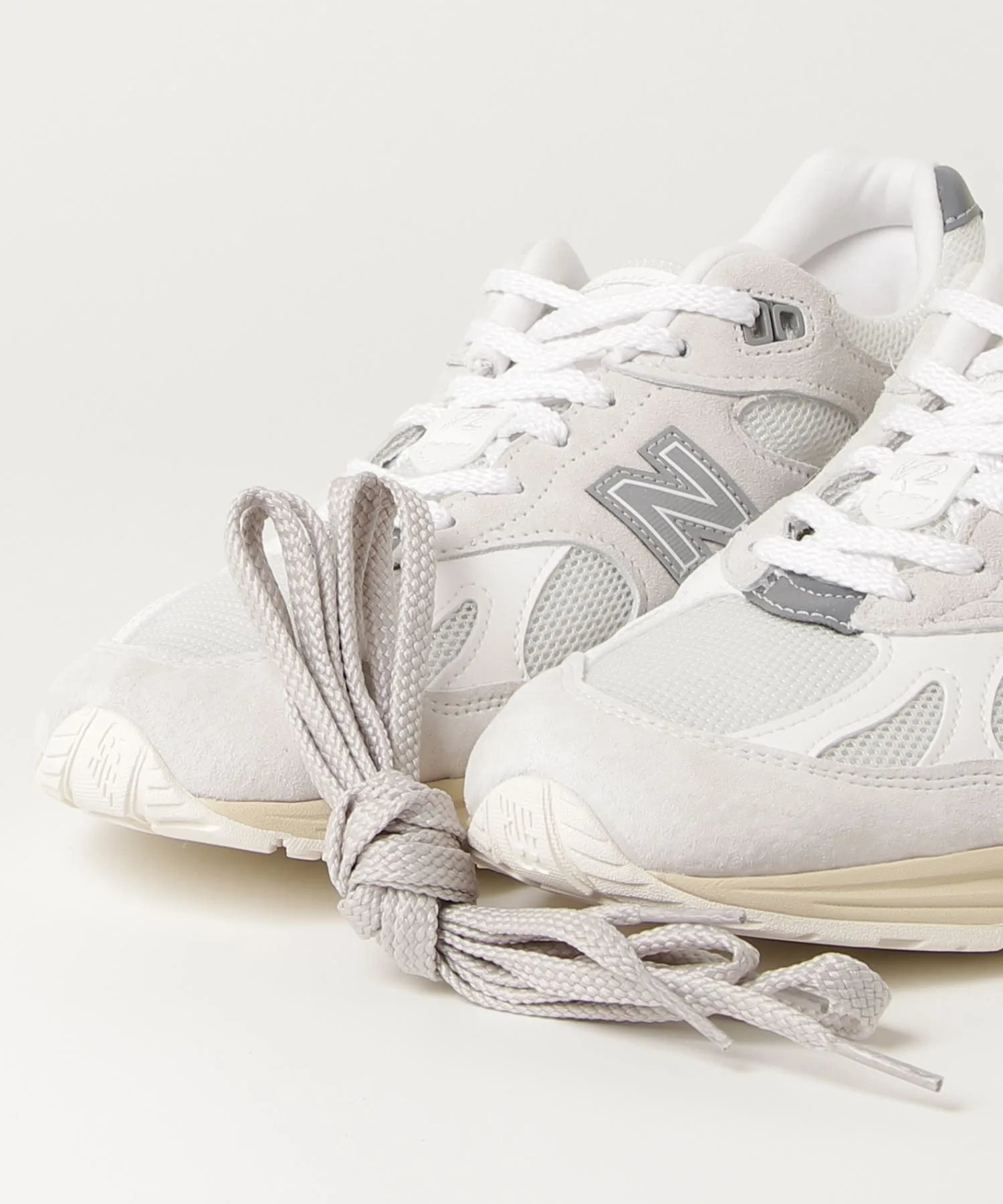 Мужские кроссовки New Balance U991 OW2 белые — фото 4