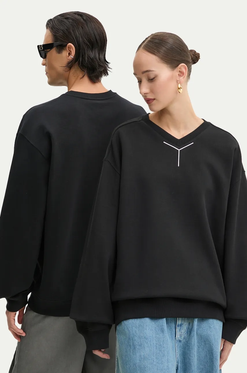

Y CHROME SWEATSHIRT хлопковая толстовка Y/Project, черный