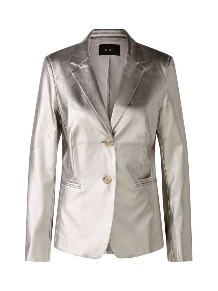 

Блейзер Oui Blazer, цвет silver