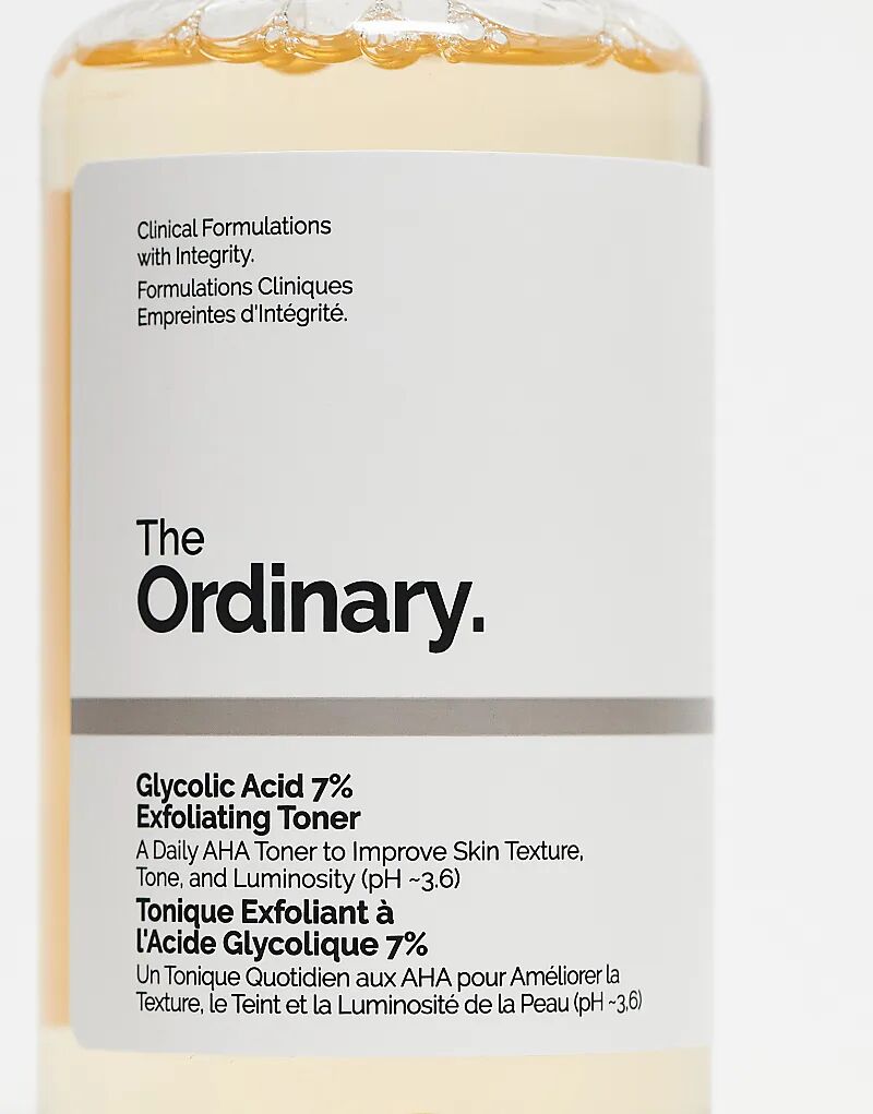 Отшелушивающий тоник с гликолевой кислотой 7% The Ordinary, 240 мл — фото 3