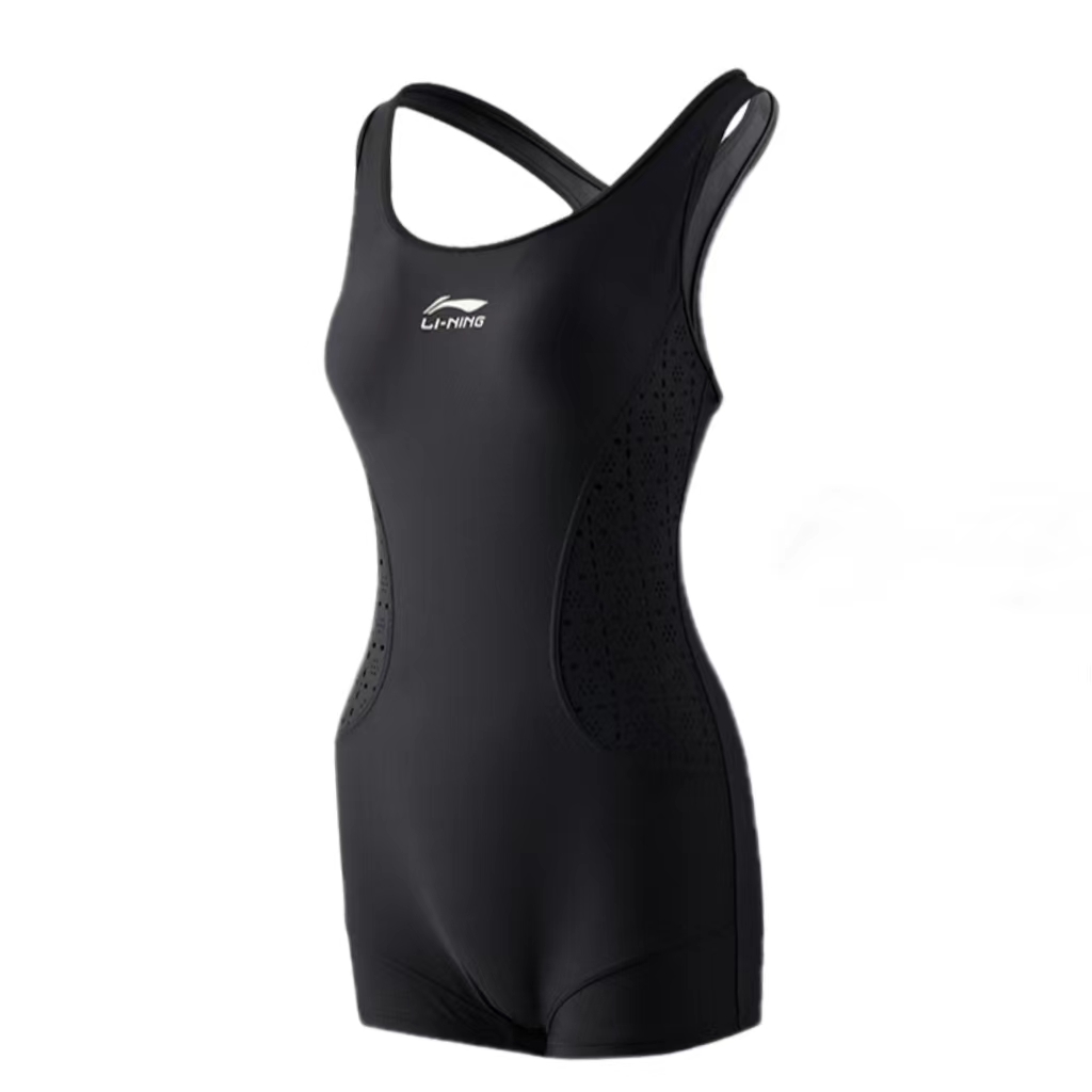 

LiNing Цельный купальник Женский, Комплект одежды (Купальник+Шапочка для плавания)