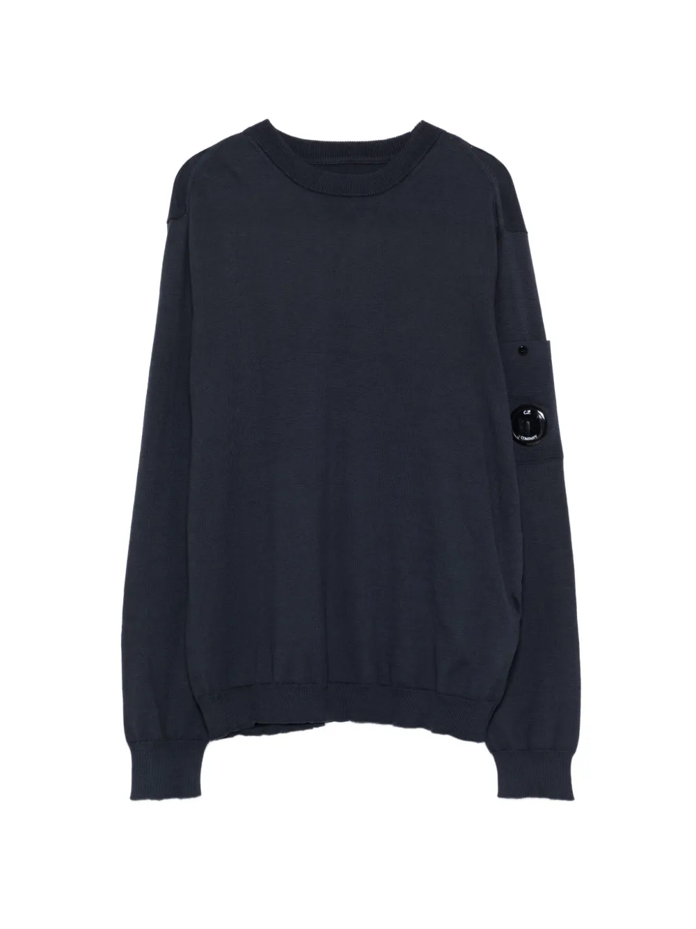 

Свитшот с круглым вырезом Lens C.P. Company Kids, синий