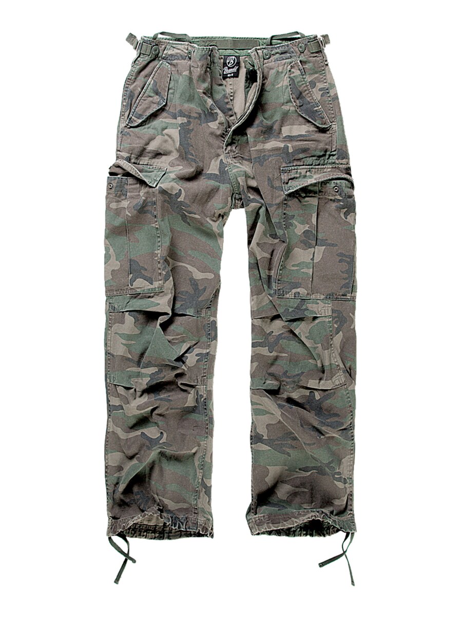 

Свободные брюки-карго Brandit, Olive/Fir/Grass green