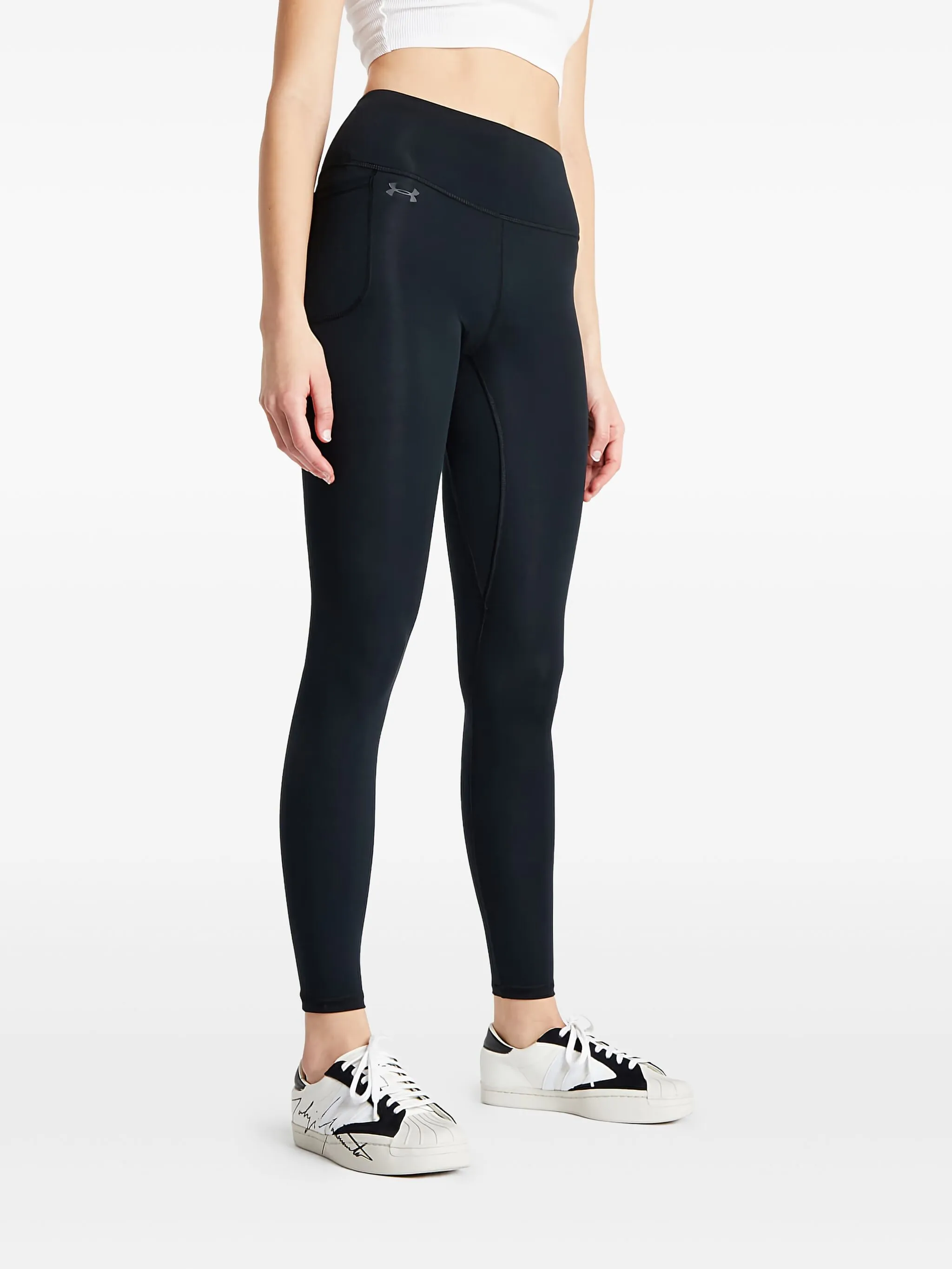 

Легинсы с завышенной талией Under Armour, черный