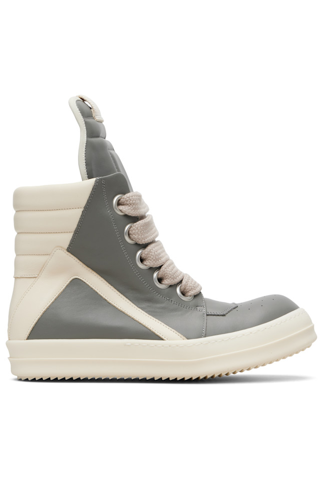 

Rick Owens Кроссовки Gray Temple Jumbolace Geobasket